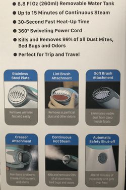 Handheld Garment Steamer Thumbnail