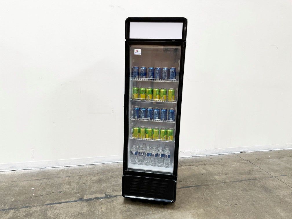 NSF Single Glass Door Commercial Refrigerator LSC-235W