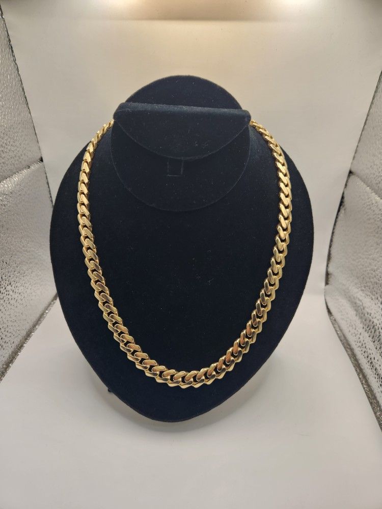 Monaco Cuban Chain 14 Karat