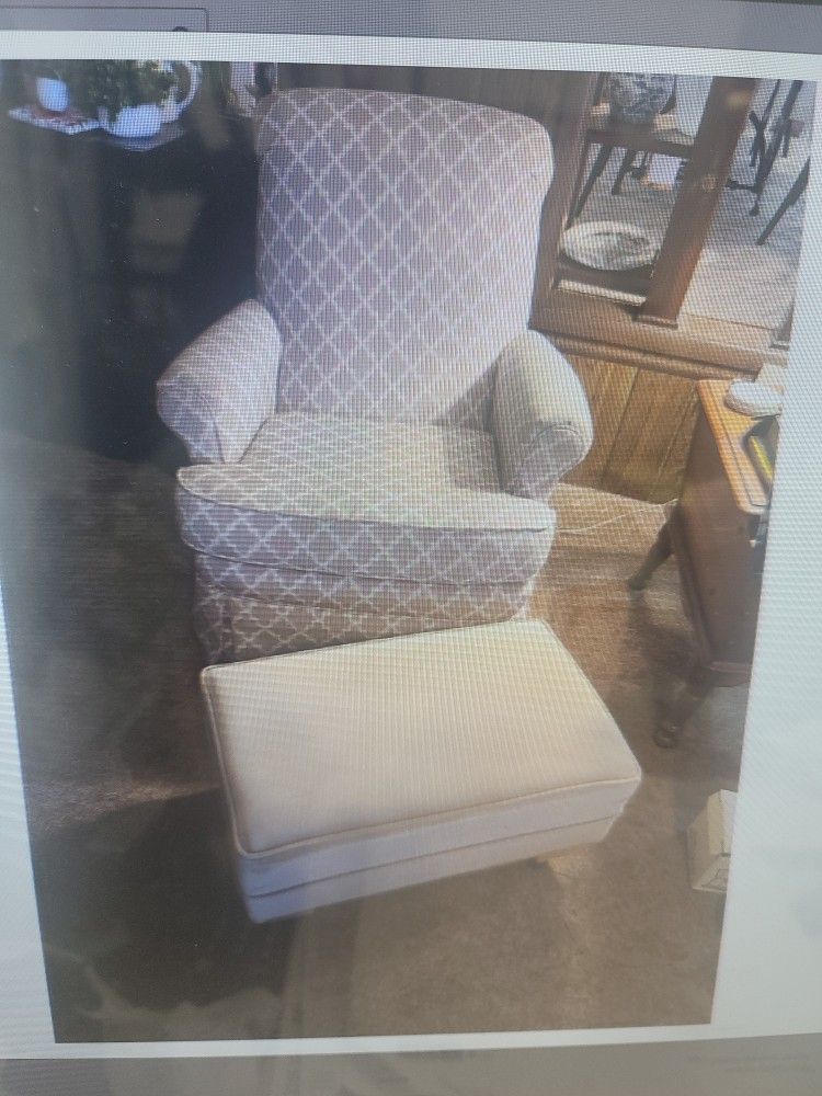 Chair And Ottoman