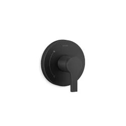 Kohler Elate 1 Handle Valve Handle Trim Kit in Matte Black (Valve Not Included)