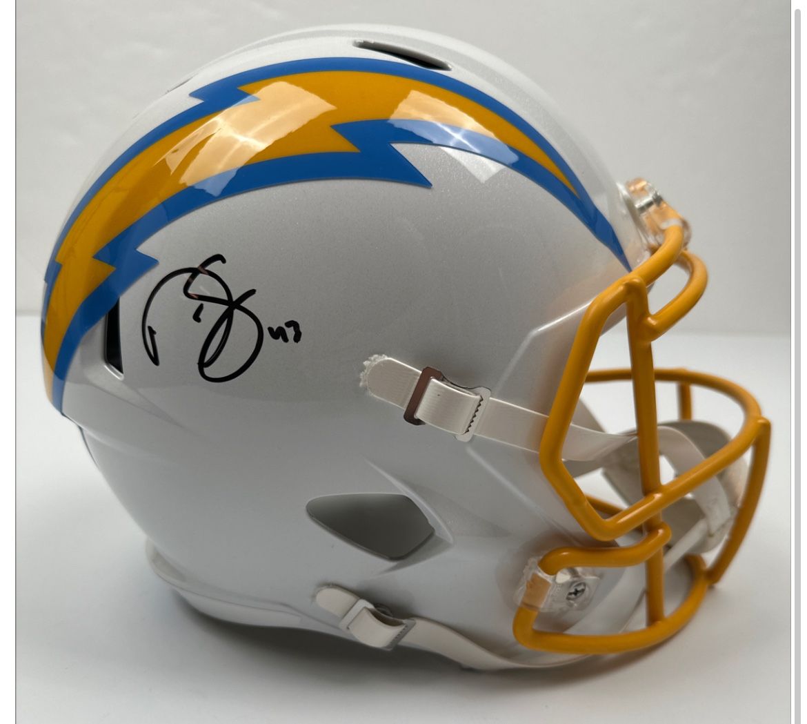 La Chargers Sproles FS Speed autographed full size helmet