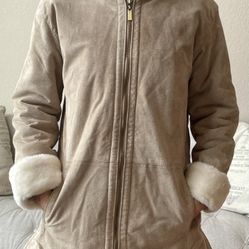 St. John’s Bay Washable Suede Coat!