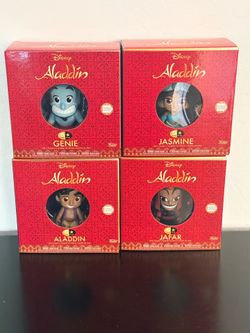 Disney Aladdin Funko 5 Star Set of 4 Figures