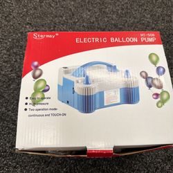 Electric Air Balloon Pump Portable Dual Nozzle, 700W Electric Balloon Blower Pump/Electric Balloon Inflator for Event and Party Decoration