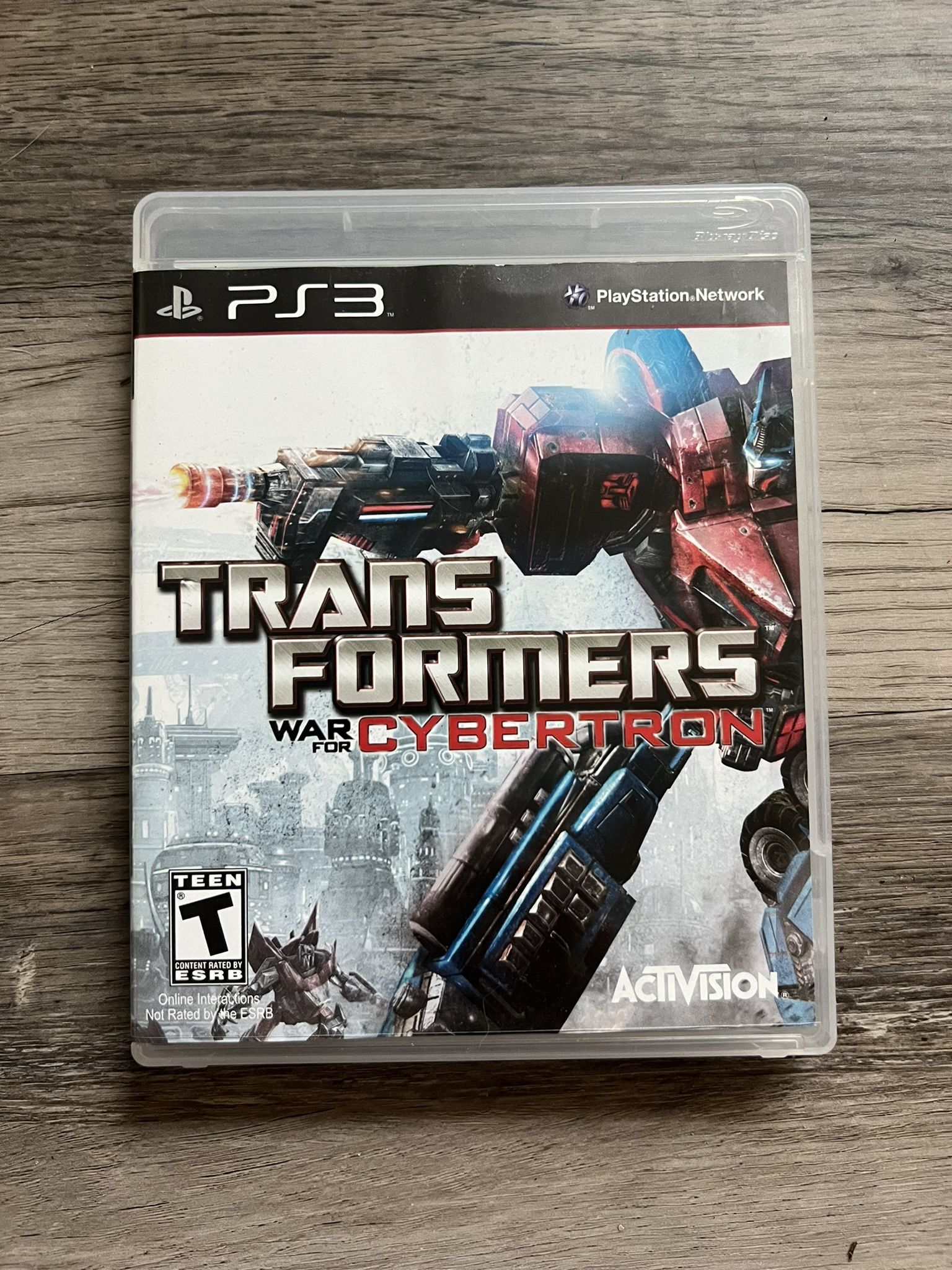 Transformers War For Cybertron PS3