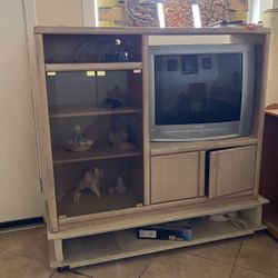Small Entertainment System With TV 