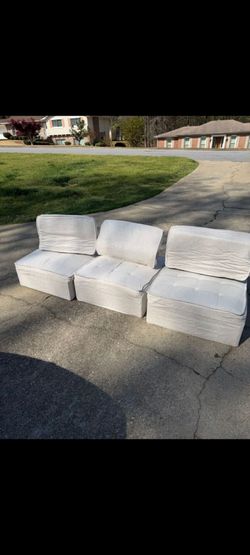 Puremind convertible modular sectional sofa (5) available 3 assembled (2) in box