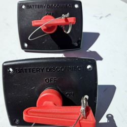 BATTERY SHUT OFF SWITCHES