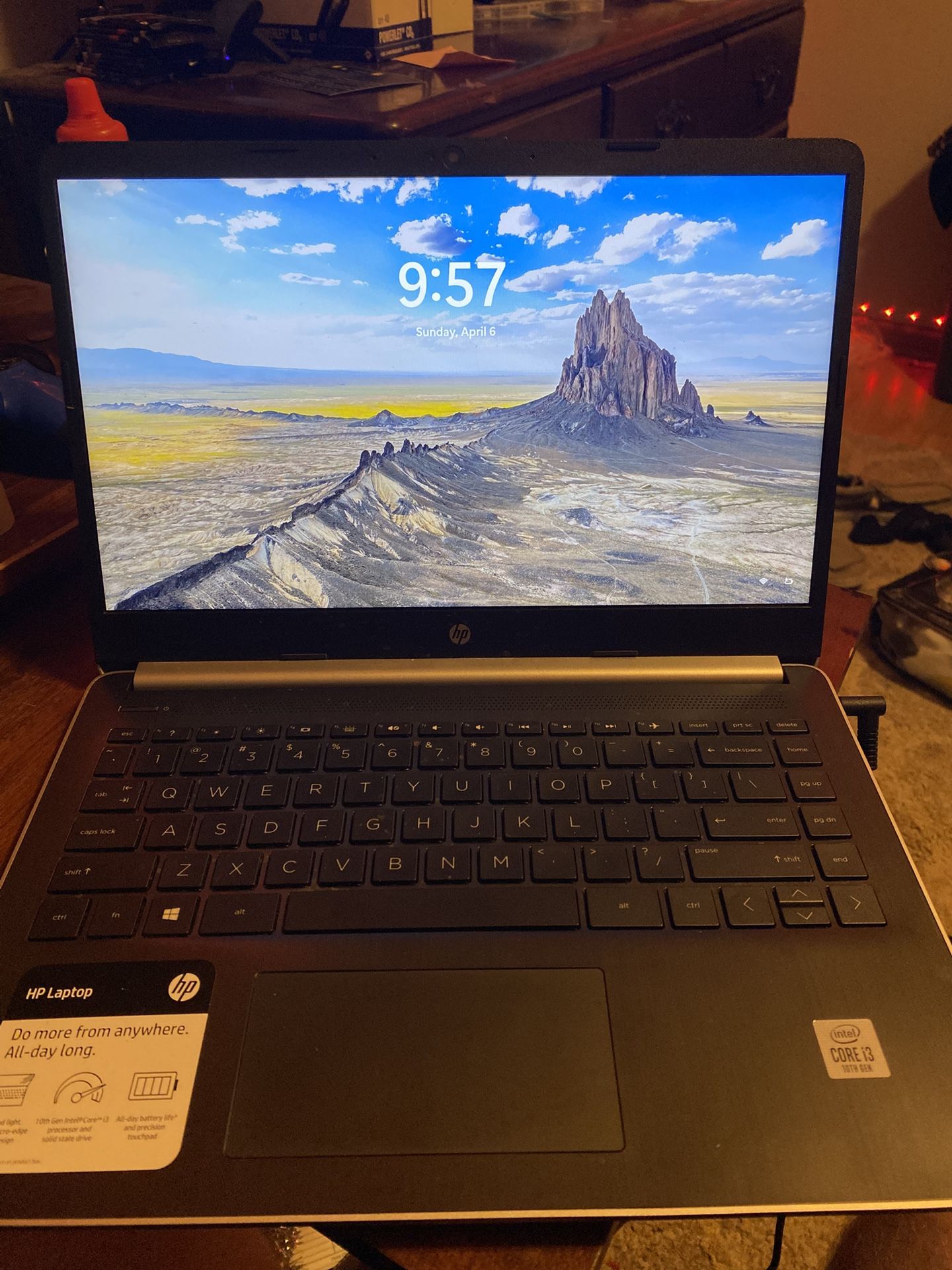 Hp Laptop 14 Inch Intel IQ3 Core