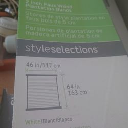 New Inbox 2 In Faux Wood Plantation Blinds