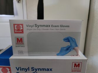 Vinyl Synmax Exam Gloves