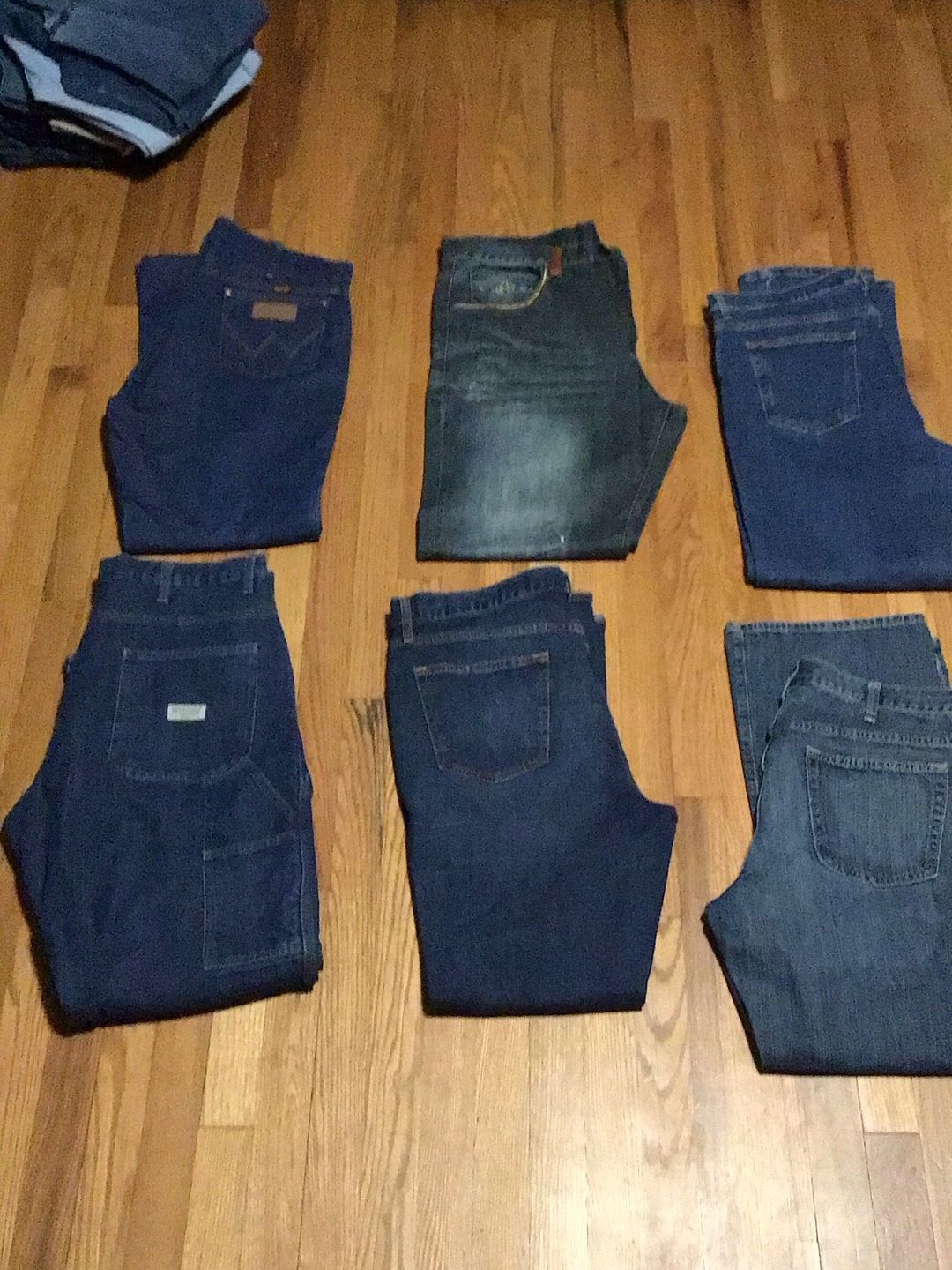 7 MENS JEANS SIZE 36 ALL FOR $45