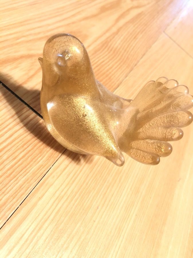 Bird paperweight