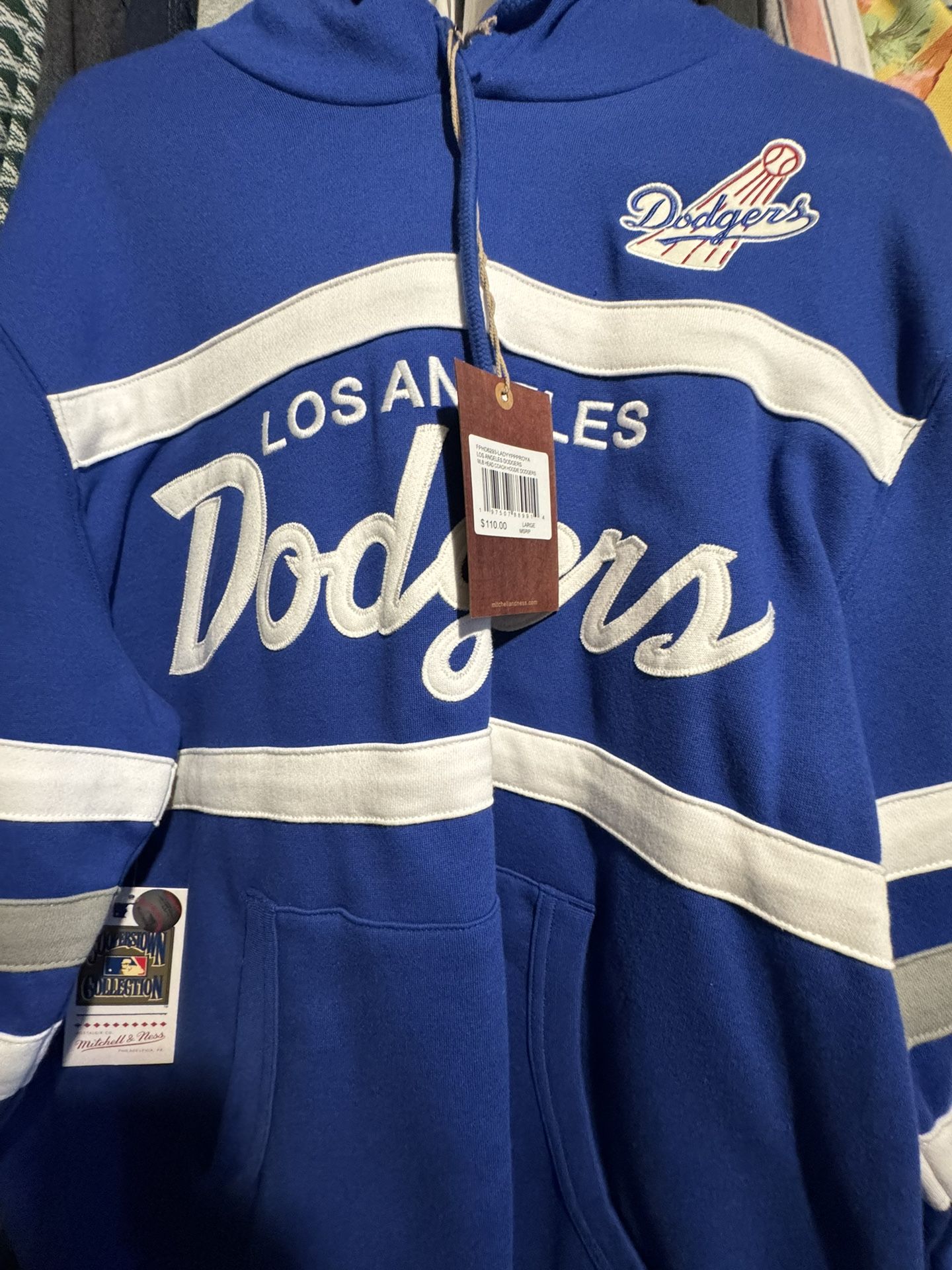 Dodgers, Mitchell And Ness, Hoodie