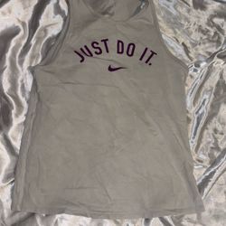 Nike White Junior Tee