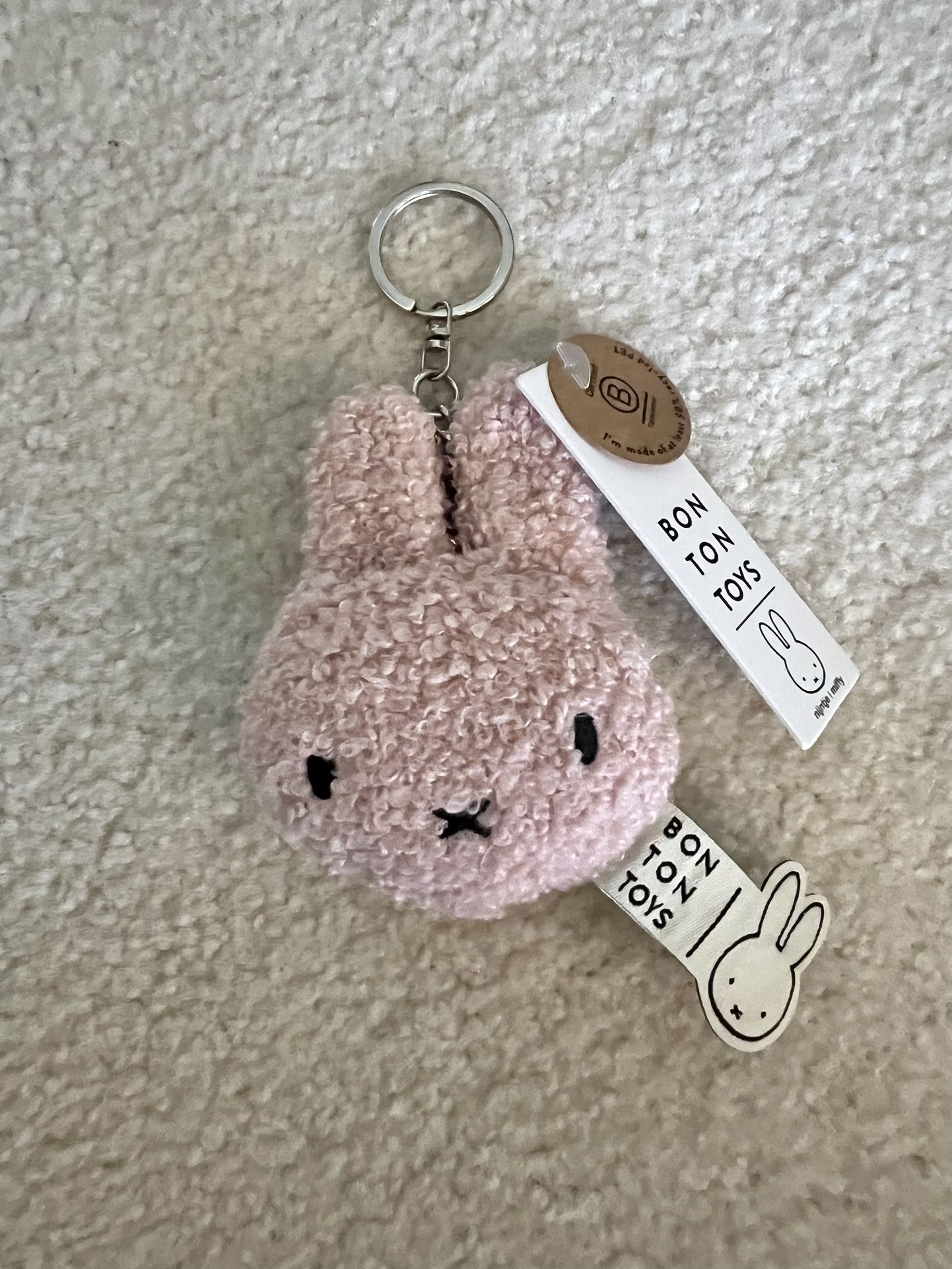 Miffy Teddy Keychain