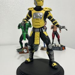 Mortal Kombat Cyrax Custom Statue 3D Printed