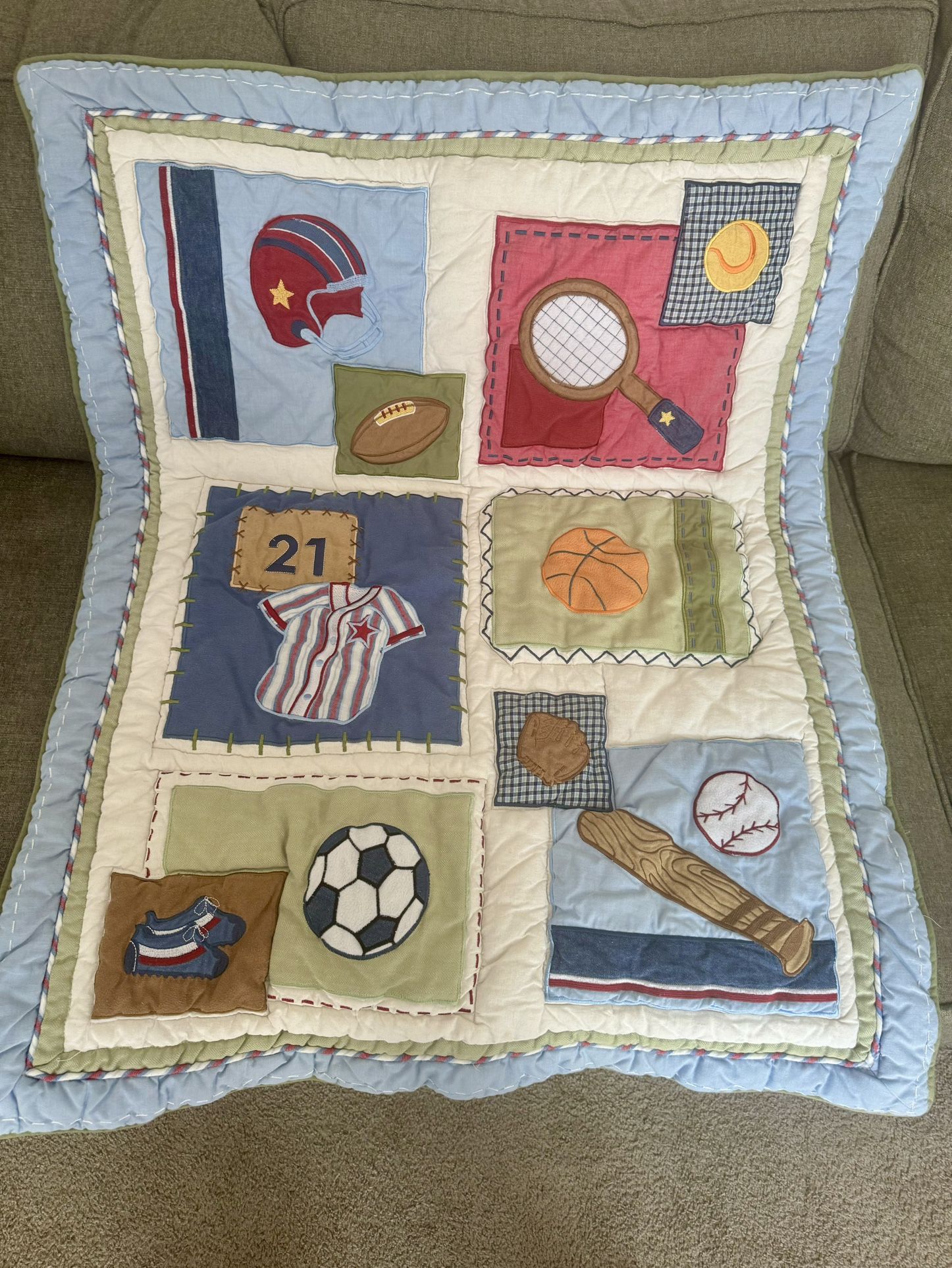 Baby/toddler Bedding - Sports Theme