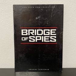 Bridge Of Spies DVD FYC Promo Screener SAG Awards Consideration Tom Hanks 2015