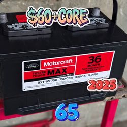 Car Battery Group Size 65