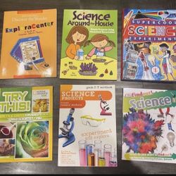 Kids Science Project Books $15 AlI