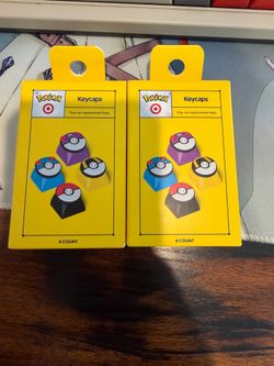 Pokémon x target keyboard keycaps$25 each