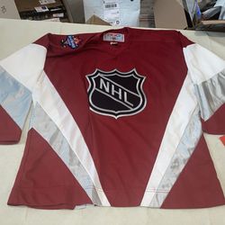 Nwt 1998 CCM NHL ALL STAR GAME JERSEY Red Mens Xl New Vintage Vancouver