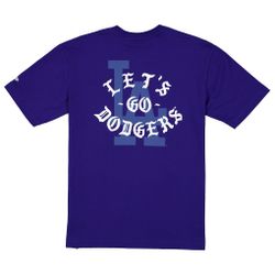 Men's Los Angeles Dodgers New Era Born x Raised Royal Let's Go Dodgers T-Shirt  
