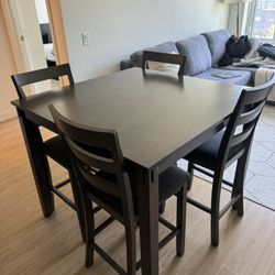 Large Dining Table With 4 Chairs