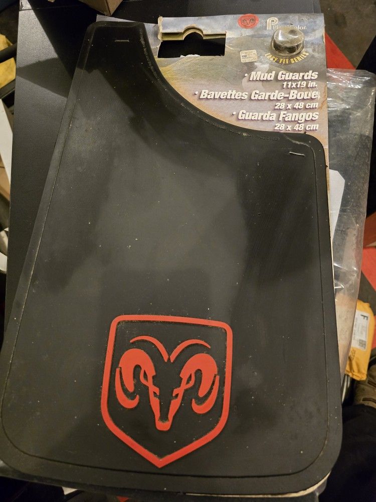 Dodge Mud Guards And Decal