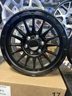 Brand New KMC KM542 Impact 17x9 -12 Offset (6x135)