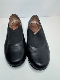 Dansko Black Leather Slip On Loafers Women's Size EU40