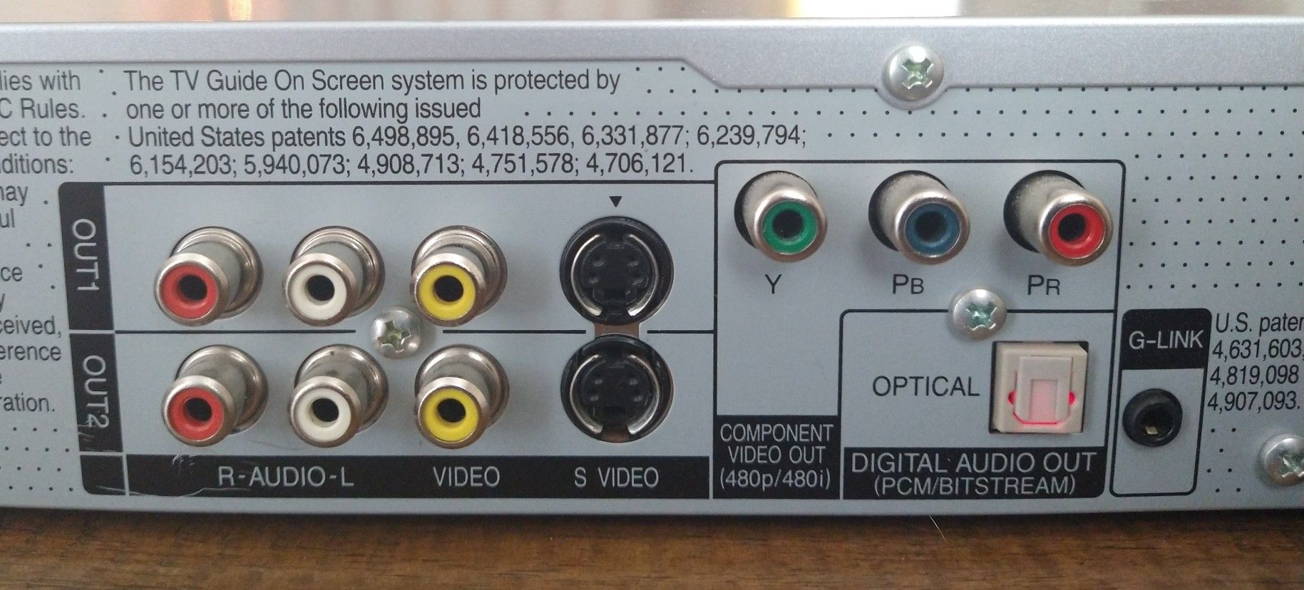 The Panasonic DMR EH50, Receiver and Amplifier , Working Great