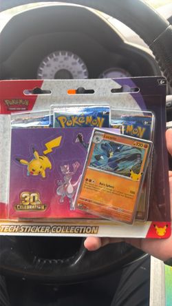 Pokemon tech sticker collection