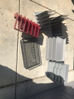 Letter paper organizer multiple to choose