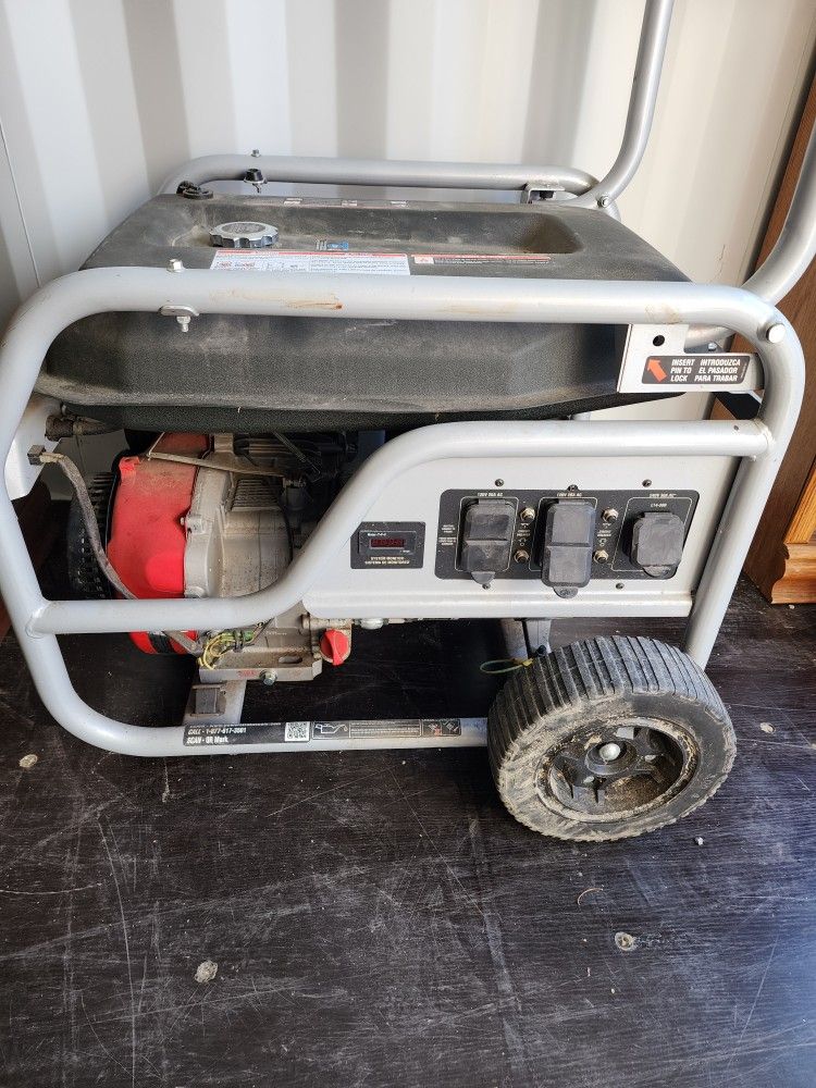 Power Stroke 6000 Watt Gas Powered Generator