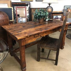 Desk Rustic We are located at 2811 East Bell road. Another Time Around Furniture.