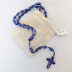Handmade Knotted Rosary 