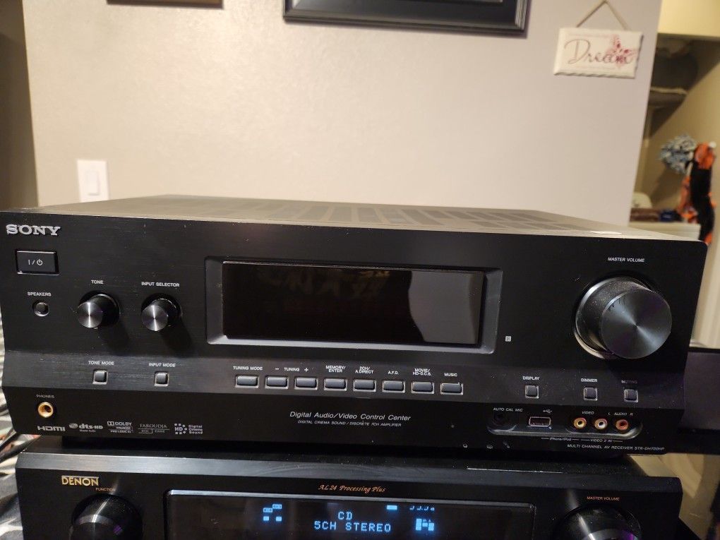 Older Sony STR-DH720HP Surround Sound Receiver 