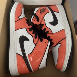 Turf Orange Air Jordan 1 Mid