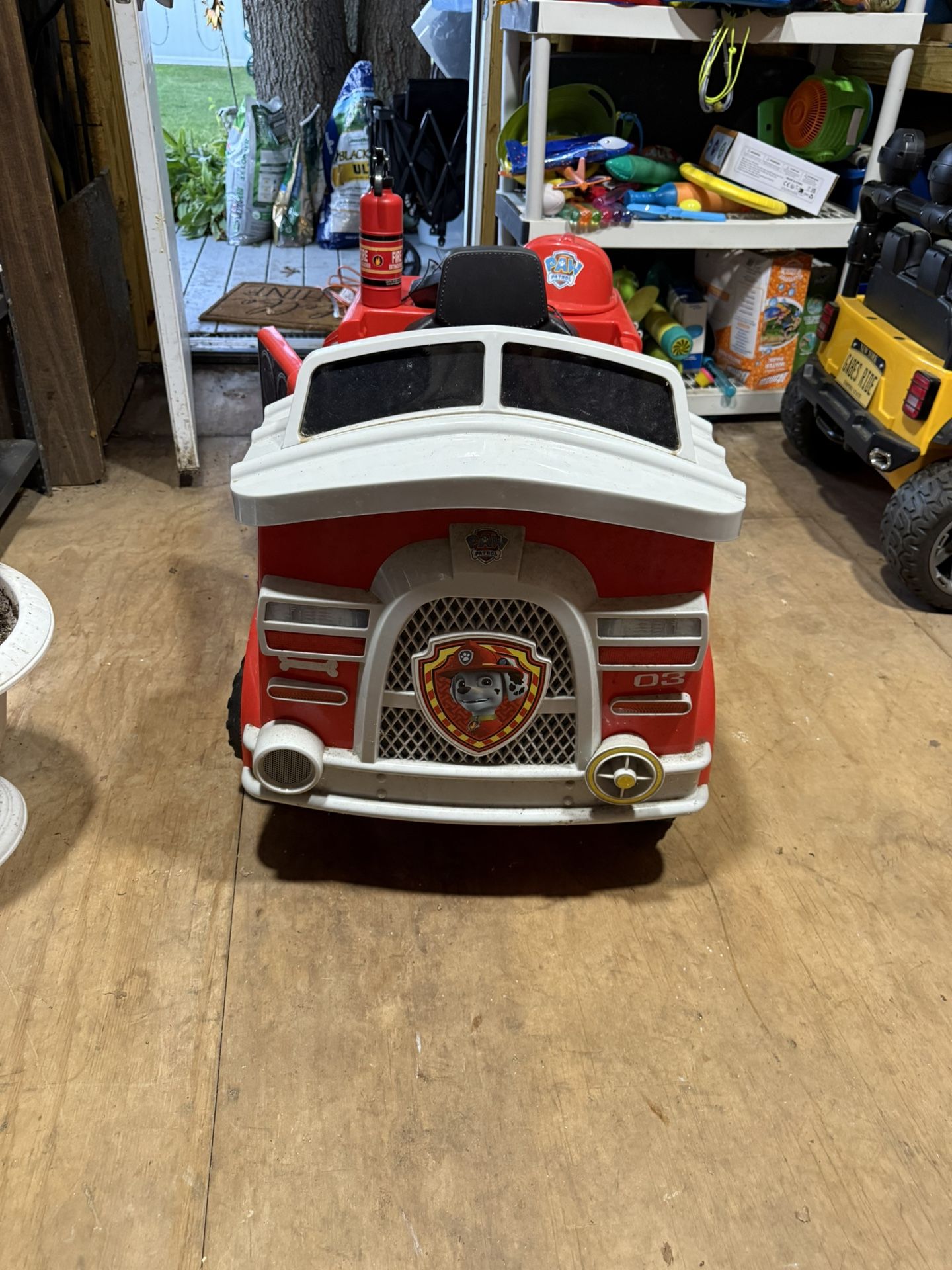 Paw Patrol Battery Operated Fire Truck