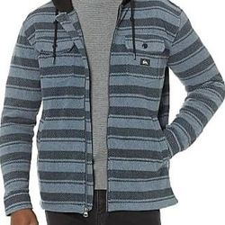 Quicksilver Shacket, Shirt Jacket, Size XL