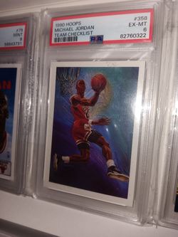PSA Graded 1990 Hoops Michael Jordan