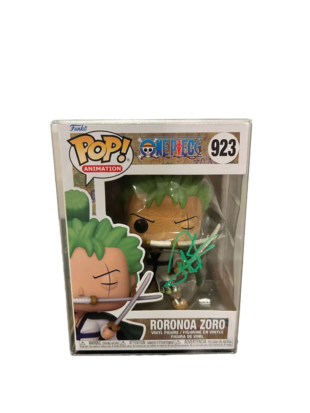 Funko Pop! One Piece Roronoa Zoro Signed (Live Action Actor Mackenyu) JSA