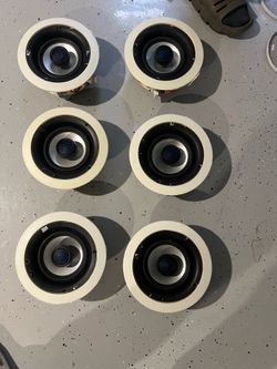 6x Sapphire IC30 In-Ceiling Speakers – $60