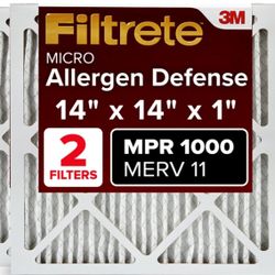 3M filtrete 14x14x1 (Pack Of 2)