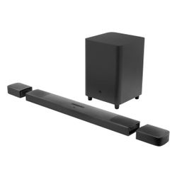 JBL - 9.1-Channel Soundbar with Wireless Subwoofer and Dolby Atmos/DTS:X - Black