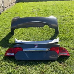 2009 Honda Civic Si (fa5) Rear End