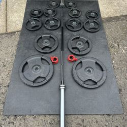 Premium Olympic Weightset 